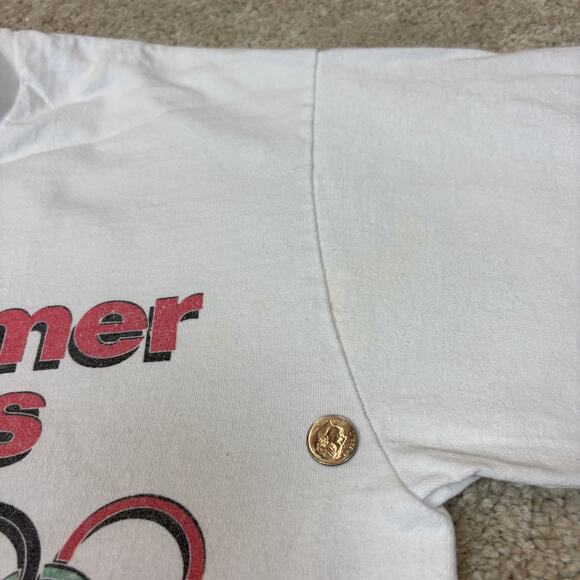 Do Not Disturb 1968 Summer Olympics Rap Tee Shirt Men's Large Retro - Picture 7 of 9